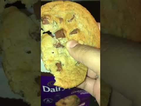 Dairy milk chocolate chip cookies chunk