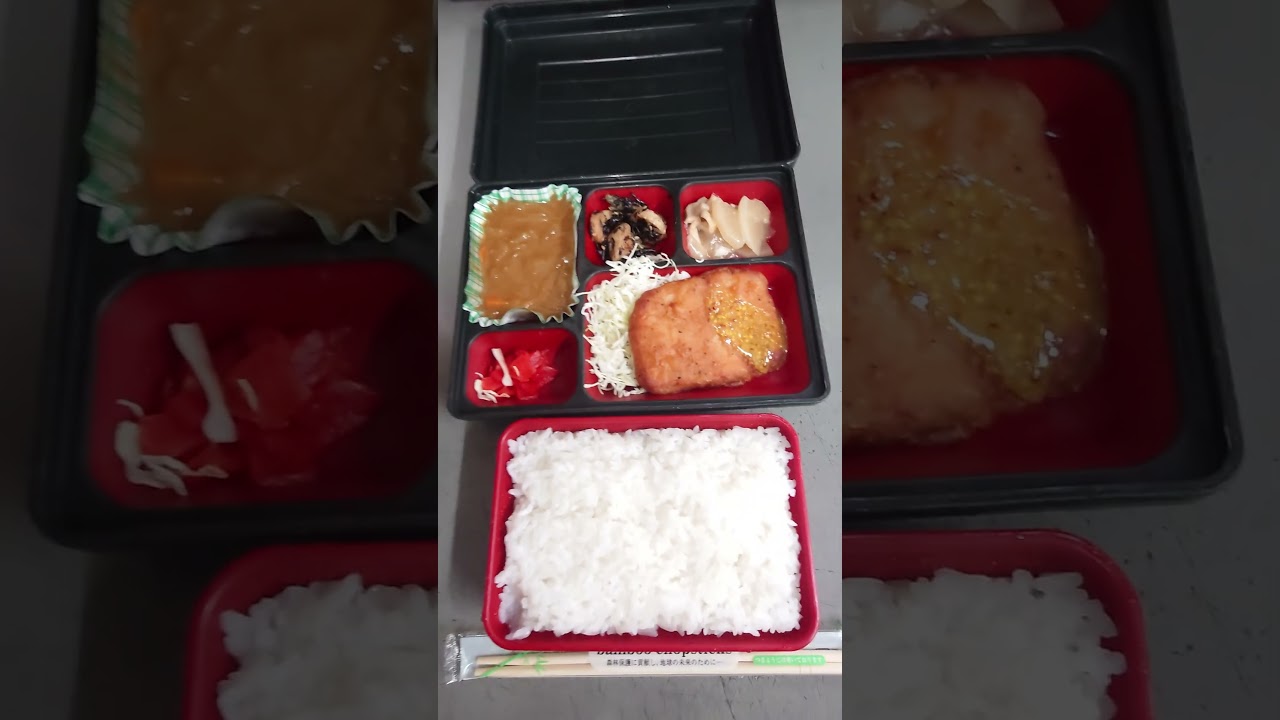 本日の仕出し弁当。430円也。3/30-4