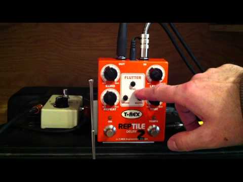 Video review of the T-Rex Reptile 2 pedal by Guido Bungenstock