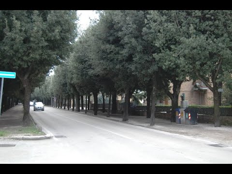 Gubbio: Viale della Rimembranza ad alto rischio