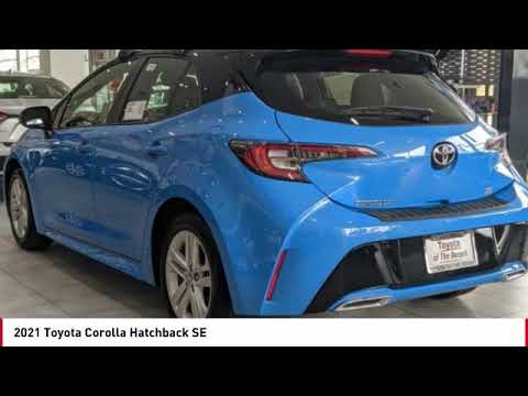 2021 Toyota Corolla Hatchback Cathedral City CA 241124