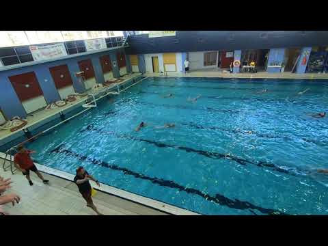 Puchar Neptuna 2019 mecz U13 Neptun Pałac Młodzieży 2 kwarta