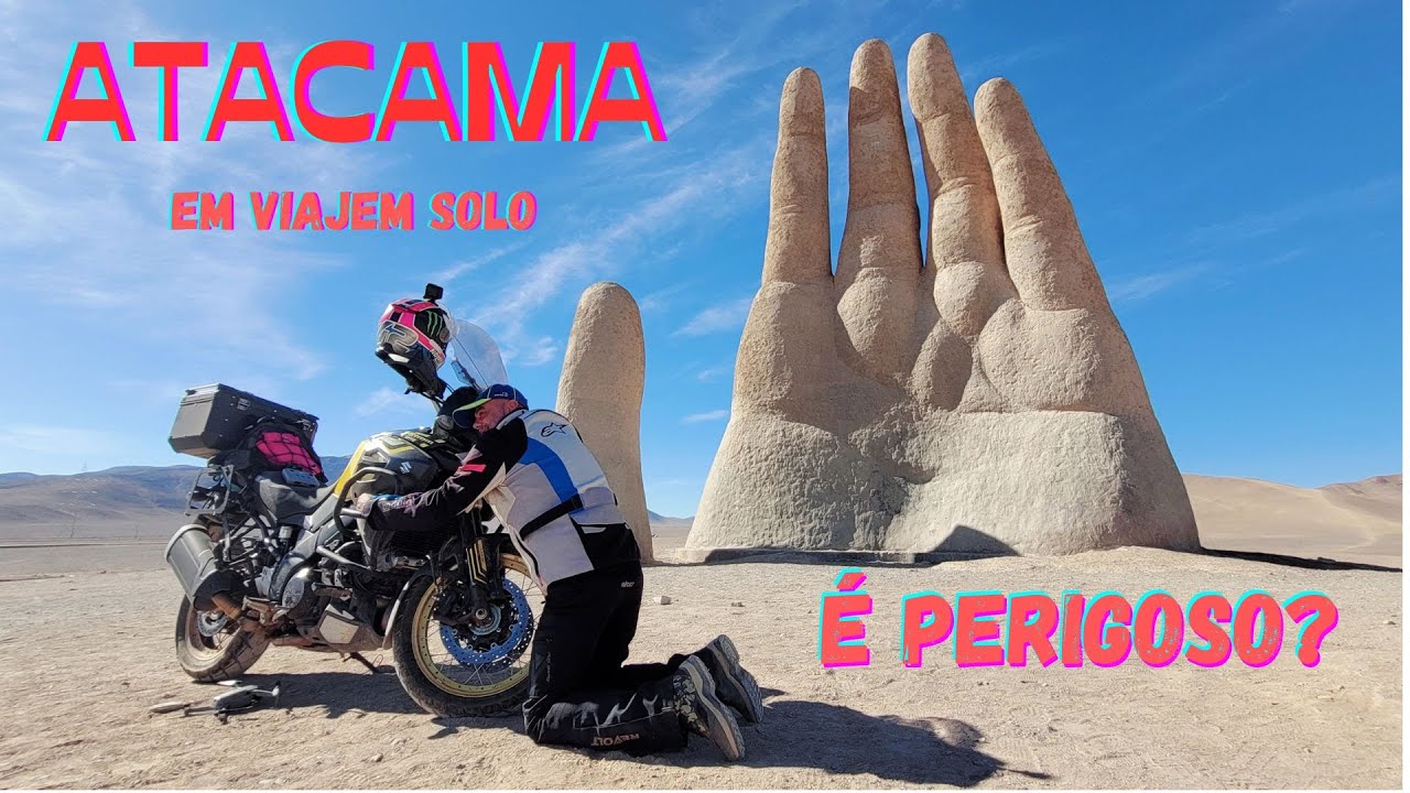 Viagem solo de Moto ao Deserto do Atacama