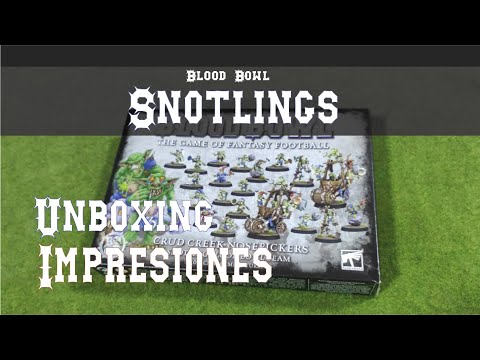 NUEVO EQUIPO SNOTLING de BLOOD BOWL - Unboxing y Primeras Impresiones