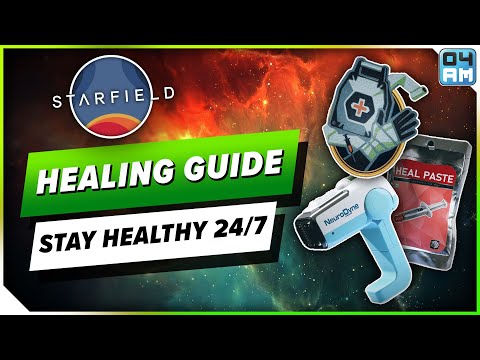 Starfield Ultimate Healing Guide - Unlimited Meds, Craft Cures, Health Upgrades & More!