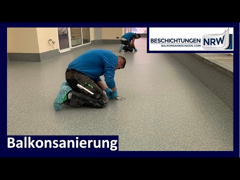 Große Balkonsanierung in Moers | Alle Arbeitsschritte | Beschichtungen NRW