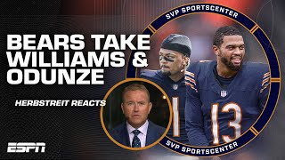 Kirk Herbstreit on the Rome Odunze to the Bears: He's the TOTAL PACKAGE! | SC with SVP