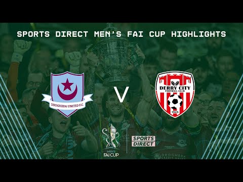 2024 Sports Direct Men’s FAI Cup Final | Drogheda United 2-0 Derry City | Highlights