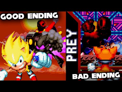 FNF | Prey Manified (Encore) - Vs Starved | (Good Future And Bad Ending) | Mods/Hard/Gameplay |