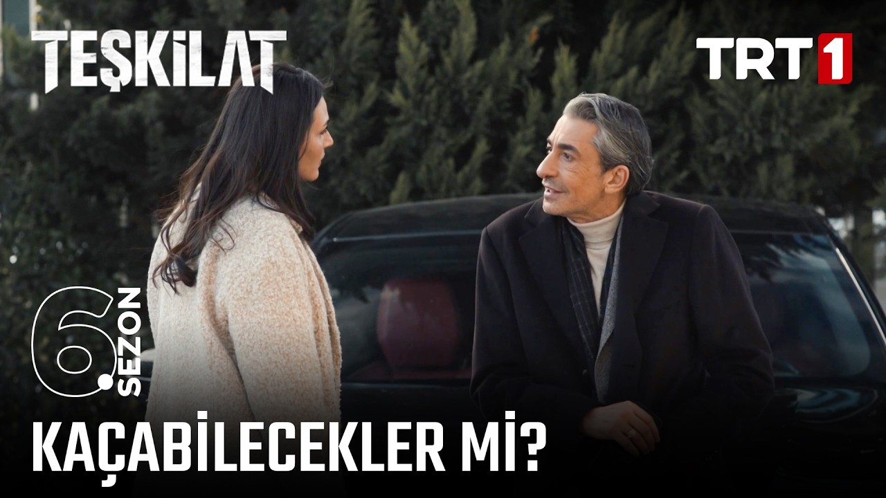 Ejder ile Suzan kaçış yolu arıyor! | #Teşkilat 172. Bölüm