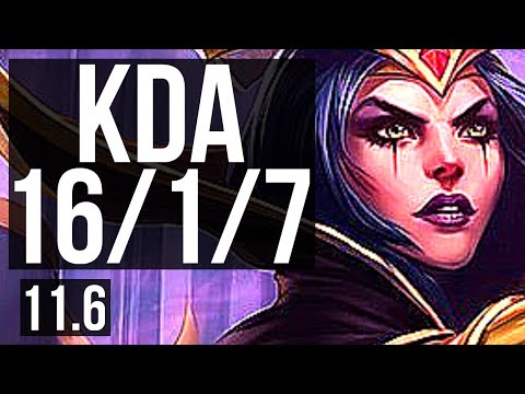 LEBLANC vs MORGANA (MID) | 16/1/7, 9 solo kills, Legendary, 500+ games | BR Master | v11.6