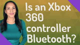 Is an Xbox 360 controller Bluetooth?