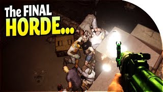 FINAL HORDE Attacks BASE (NIGHTMARE + INSANE DIFFICULY) in 7 Days to Die Alpha 17 Gameplay Part 32