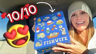 🐟FISHWIFE STARTER PACK! ❤️‍🔥Trying the sardine, trout and mackerel!