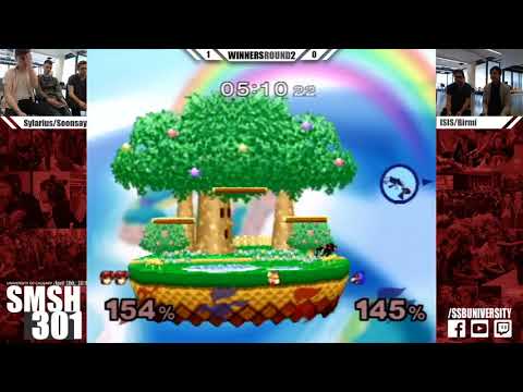 SMSH 301 - Soonsay + Sylarius vs. ISIS + Birmi - Melee Doubles WS
