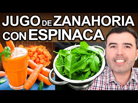 CARROT JUICE WITH SPINACH ON AN EMPTY STOMACH - Benefits and Contraindications