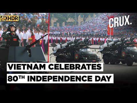 Troops March, Tanks Roar, Jets Fly: Vietnam Marks Independence Day With Grand Military Parade | 4K