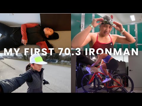 WEEK OF 70.3 IRONMAN TRAINING EP. 20 | bonking after a brick workout & a week of low motivation