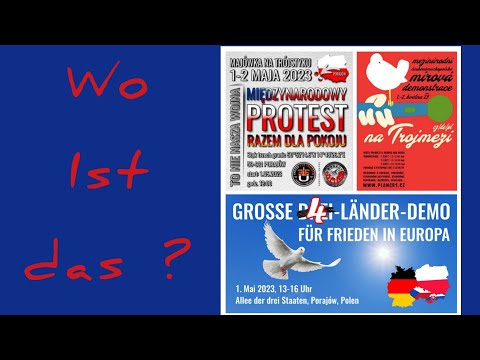 Wo ist das ❓ Friedensdemo 01.05.2023