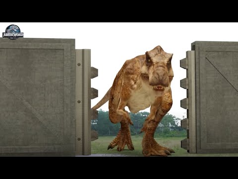 New Hollywood Movie (2023) Dinosaur Attack | KONG 2 Vs T-rex| Jurassic Park 4 | Dinosaur | Ms.Sandy