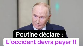 Poutine : Le discours choc 😲