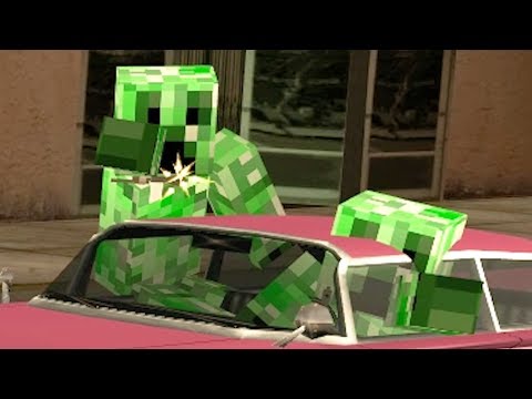 Mind-Blowing Mashup: GTA San Andreas Meets Minecraft!