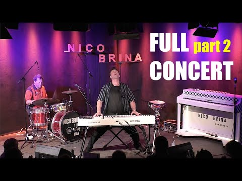 ROCKIN' BLUES & BOOGIE - FULL CONCERT part 2 Nico Brina @ Alti Moschti Mühlethurnen 2022
