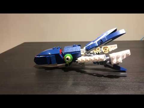 LEGO Deep Sea Creatures Squid Build!