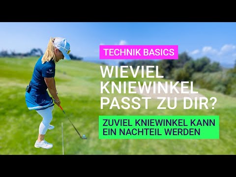 Der Kniewinkel - wie Du am besten im Set Up stehst