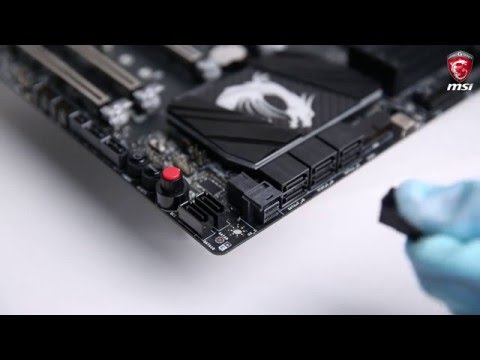 MSI® HOW-TO install U.2 SSD