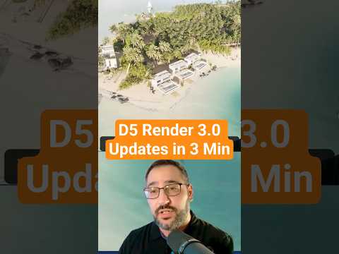 D5 Render 3.0 in 3 Minutes