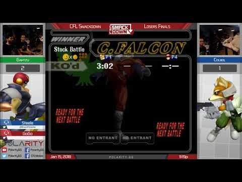 CFL Smackdown 159 Melee - Gahtzu (Falcon) vs Colbol (Fox) - Losers Finals
