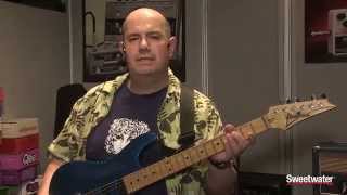 Video thumbnail for Electro-harmonix Octavix Fuzz/Octave Pedal - Sweetwater at Winter NAMM 2015 by Sweetwater