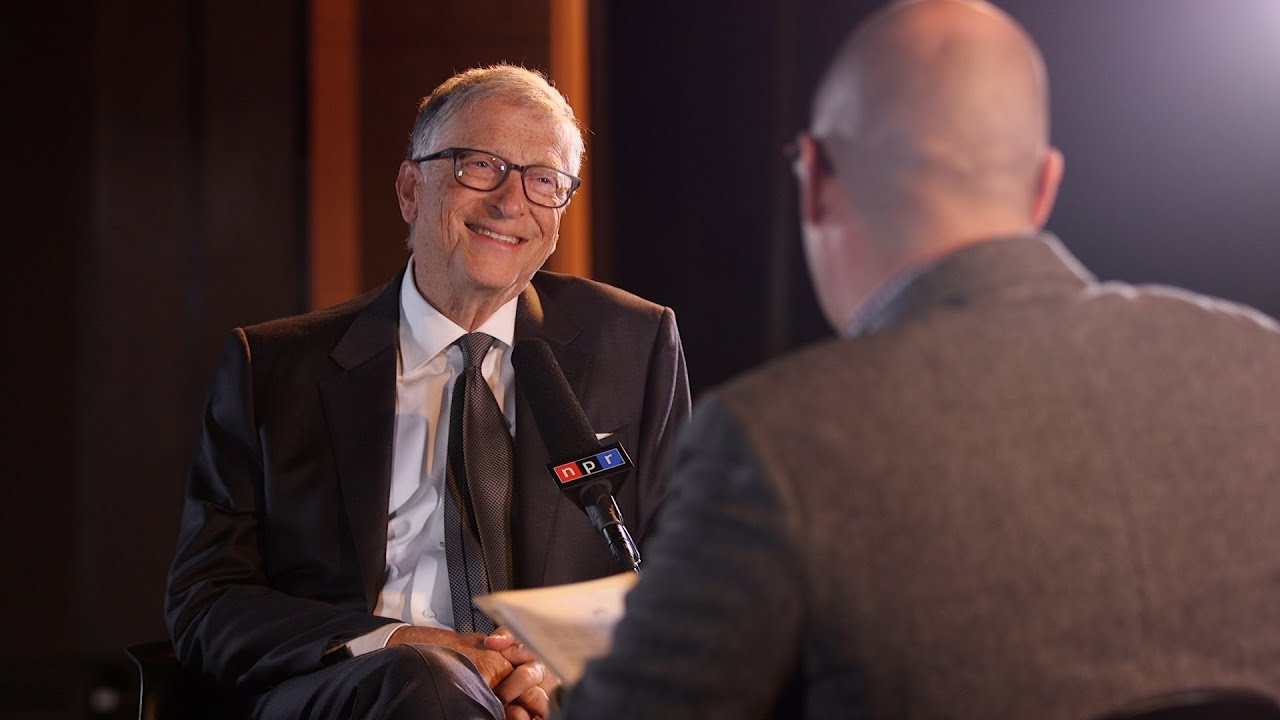 Ever the futurist, Bill Gates finally looks back| All Things Considered | NPR