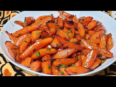 Roasted Carrots with Rosemary and Thyme // Holiday Side Dish ❤️ Step by Step