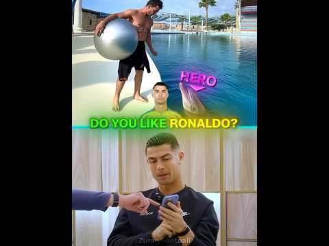 Ronaldo Reacts To Dolphin Hero Goal! #football #ronaldo #cr7 #dolphin #trending #neymar #messi