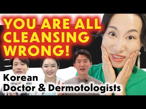 How to WASH your face PROPERLY - Korean Dermatologists' Advice I Korean Skincare I Skincare basic