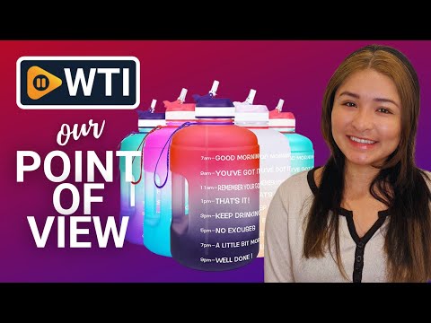 BuildLife Motivational Water Bottles - WTI product video review