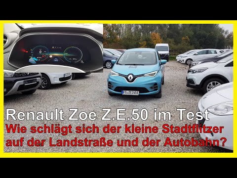 Renault Zoe Z.E.50 (2020) - Testbericht des aufgefrischten Premium-Elektro-Kleinwagen 😍😎
