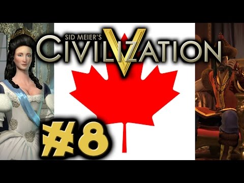 Civilization 5: Deity Twins Invade Canada #8