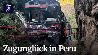 Ein Toter und Verletzte bei Zugunglück nahe Machu Picchu