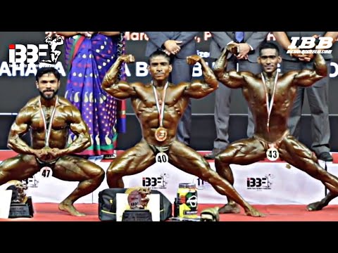 60kg weight category Mr INDIA 2018 - comparison and results