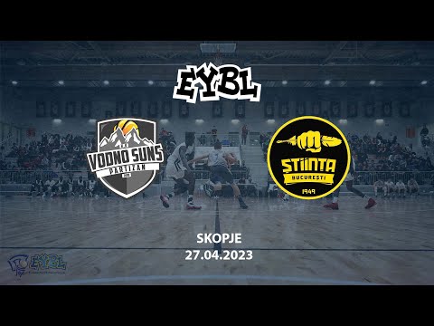 PARTIZAN VODNO SUNS (MKD) vs. STIINTA BUCAREST (ROU) - EYBL SOUTH U17