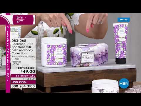 HSN | Beekman 1802 Beauty - All On Free Shipping 03.12.2022 - 04 AM