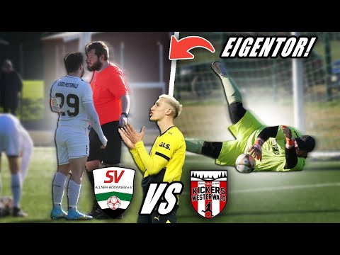SCHLOTTERBECK EIGENTOR IN DER KREISLIGA! 😨 Kurioses Testspiel gegen KREISLIGA A Team! PMTV