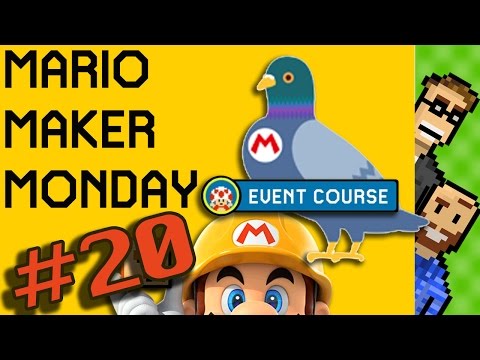 Mario Maker Monday Ep 20 - Cooooo! & 100 Mario Challenge on Expert Level | The Basement