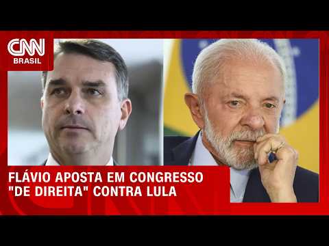 Flávio Bolsonaro aposta em Congresso “de direita” contra Lula no 2º turno | LIVE CNN