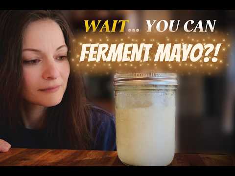How to Make Homemade MAYO [Regular & Fermented]  Safe, Healthy, 5 Minute Recipe