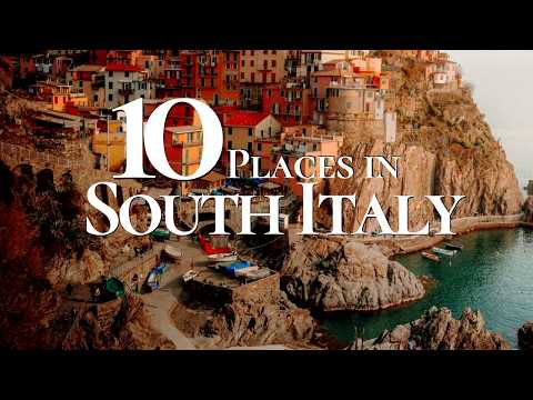 10 Most Beautiful Places to Visit in Southern Italy 4K 🇮🇹 | Where to Travel in Italy