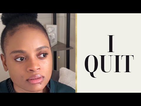 I Quit My Job ( My mom balled her eyes out)